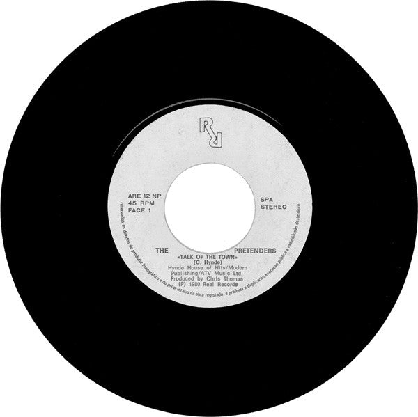 The Pretenders : Talk Of The Town (7", Single)