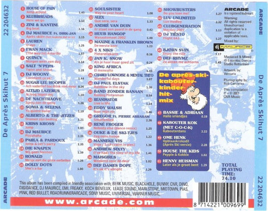 Various : De Après Skihut 7 (CD, Mixed)