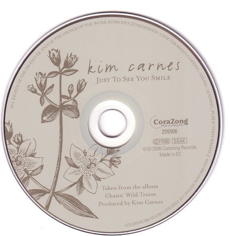 Kim Carnes : Just To See You Smile (CD, Single, Car)