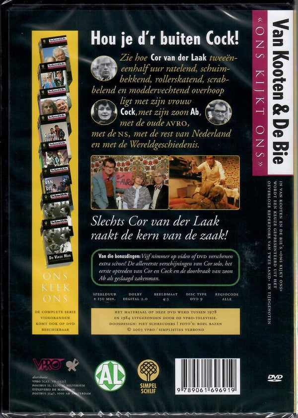 Van Kooten & De Bie : Van Die Dingen Ja, Van Die Dingen - Cor, Ab En Cock Van Der Laak (DVD-V, 4:3)