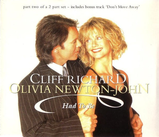 Cliff Richard, Olivia Newton-John : Had To Be (CD, Single, CD2)