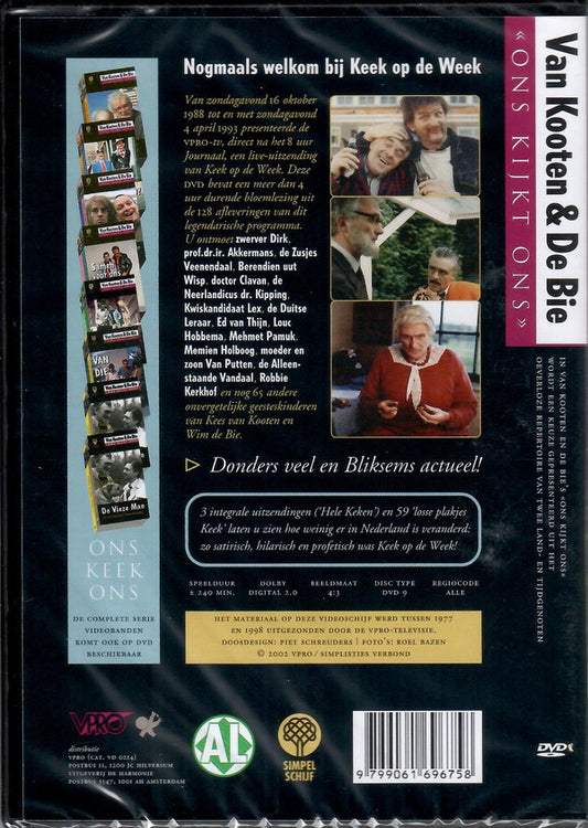 Van Kooten & De Bie : TerugKeek Op De Week (Actualiteit Van Alle Tijden) (DVD-V, 4:3)