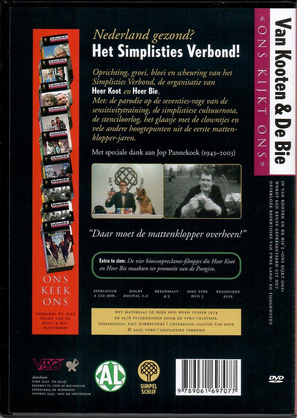 Van Kooten & De Bie : Mensen, Hou Het Simpel: Leef Met Vlag En Wimpel! (Het Simplistisch Verbond) (DVD-V, 4:3)
