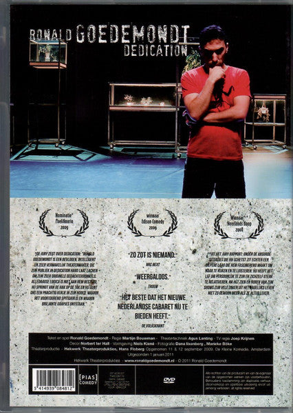 Ronald Goedemondt : Dedication (DVD-V + CD)