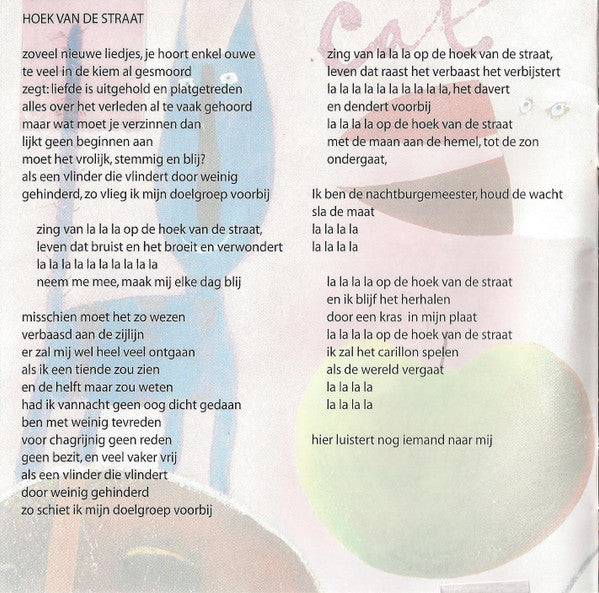 Herman Erbé : Zoenen Van Chocola (CD, Album)