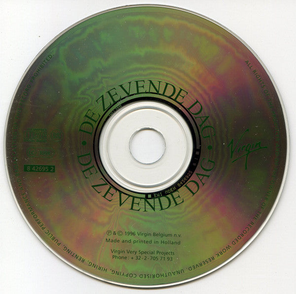 Various : De Zevende Dag - Live (CD, Album)