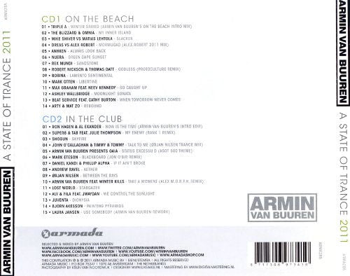 Armin van Buuren : A State Of Trance 2011 (2xCD, Comp, Mixed)