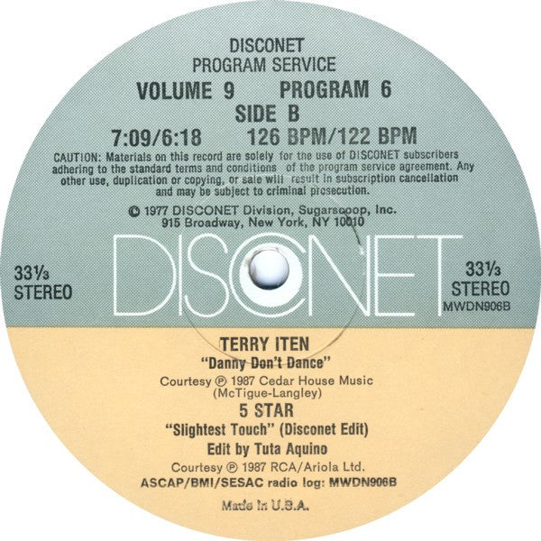 Various : Volume 9 Program 6 (2x12")
