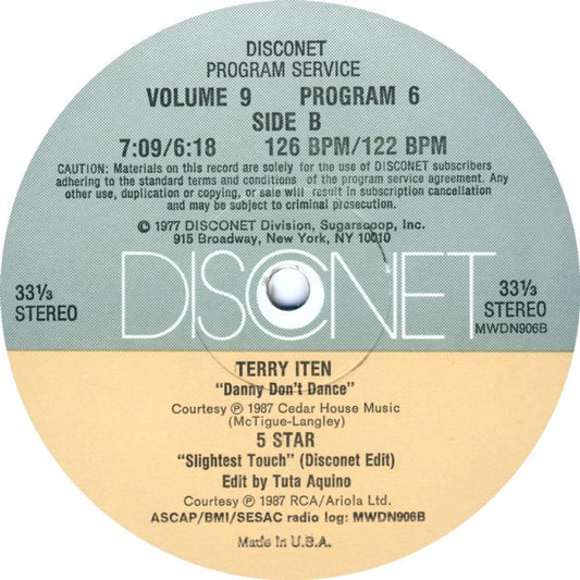 Various : Volume 9 Program 6 (2x12")
