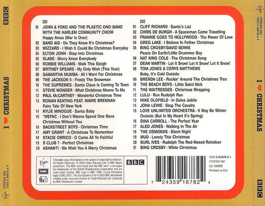 Various : I Love Christmas (2xCD, Comp)