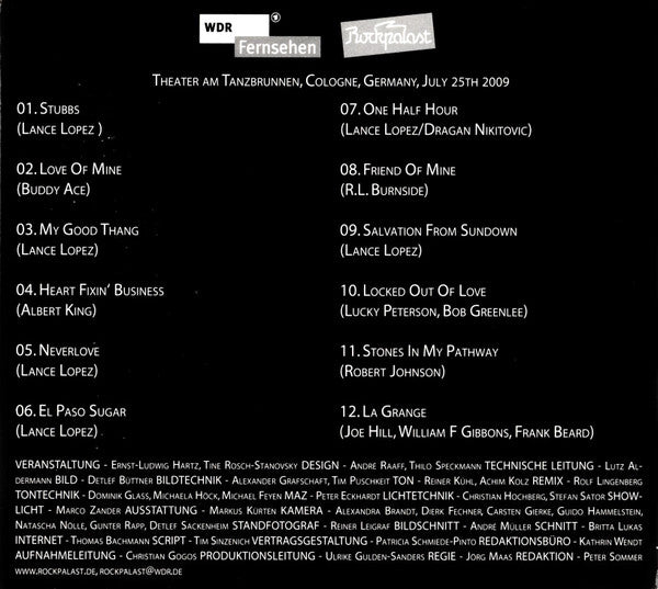 Lance Lopez : Salvation From Sundown (CD, Album + DVD)
