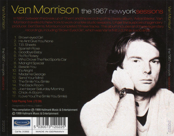 Van Morrison : The 1967 New York Sessions (CD, Comp)
