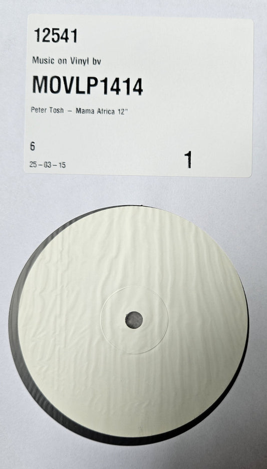Peter Tosh : Mama Africa (LP, Album, RE, TP, 180)