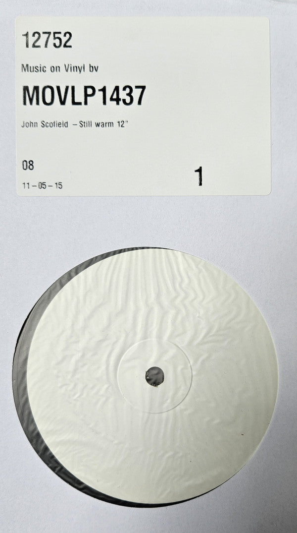 John Scofield : Still Warm (LP, Album, RE, TP, 180)