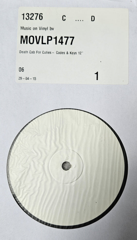 Death Cab For Cutie : Codes And Keys (2xLP, Album, RE, TP)