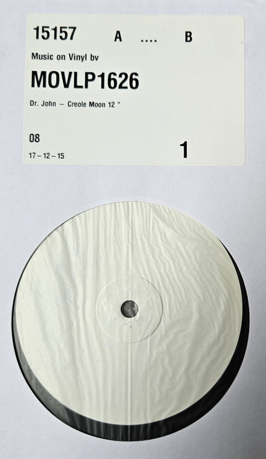 Dr. John : Creole Moon (LP, TP, 180 + LP, S/Sided, Etch, TP, 180 + Album, )