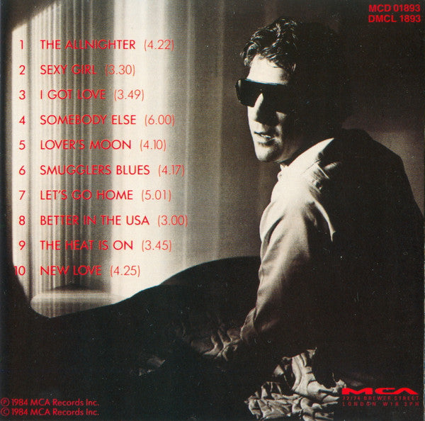 Glenn Frey : The Allnighter (CD, Album)
