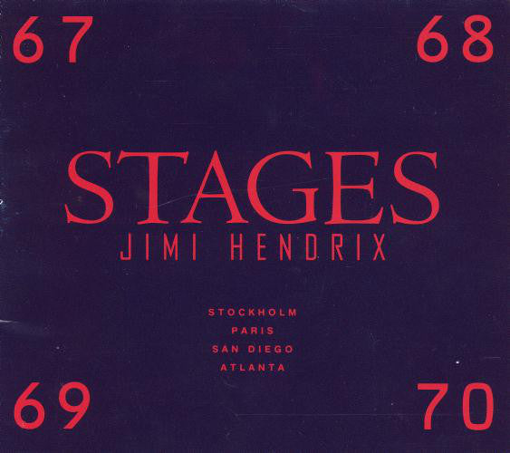 Jimi Hendrix : Stages (4xCD + Box, Ltd, Mat)