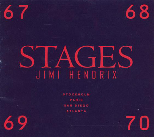 Jimi Hendrix : Stages (4xCD + Box, Ltd, Mat)