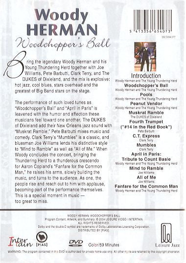 Woody Herman : Woodchopper's Ball (DVD-V)