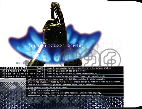 U96 : Club Bizarre Remix (CD, Maxi)