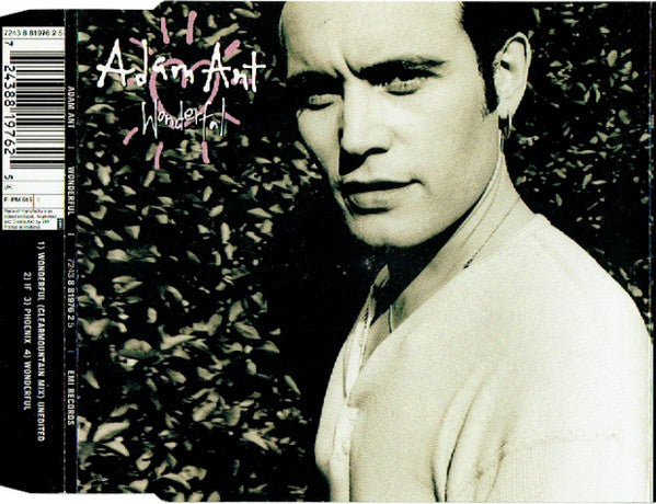 Adam Ant : Wonderful (CD, Maxi)
