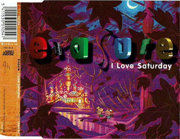 Erasure : I Love Saturday (CD, Single)