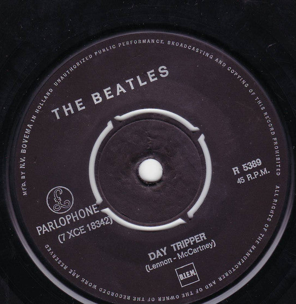 The Beatles : We Can Work It Out / Day Tripper (7", Single, Mono, Whi)