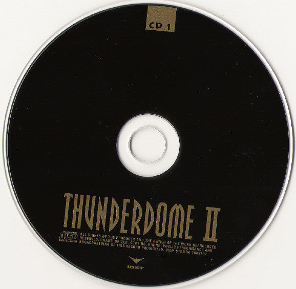 Various : Thunderdome II - Judgement Day (Back From Hell!) (2xCD, Comp, P/Mixed, RE)