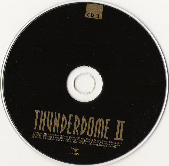 Various : Thunderdome II - Judgement Day (Back From Hell!) (2xCD, Comp, P/Mixed, RE)