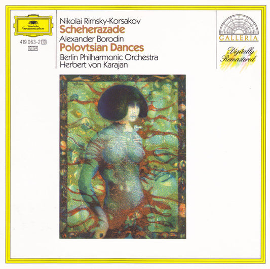 Nikolai Rimsky-Korsakov - Alexander Borodin - Berliner Philharmoniker, Herbert von Karajan : Scheherazade / Polovtsian Dances (CD, RM)
