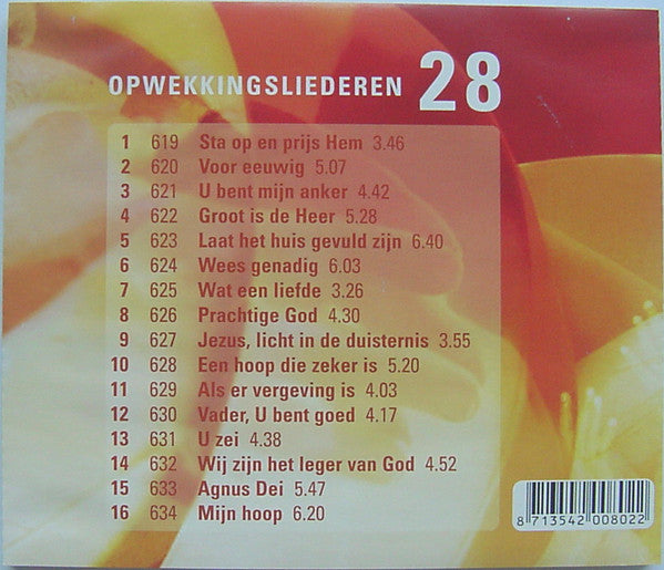 Opwekking : Opwekkingsliederen 28 (Nummers 619 - 634) (CD, Album)