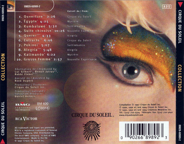 Cirque Du Soleil : Collection (CD, Comp)