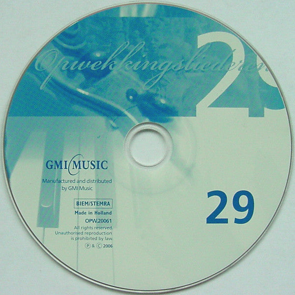 Opwekking : Opwekkingsliederen 29 (Nummers 635 - 650) (CD, Album)