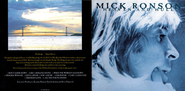 Mick Ronson : Heaven And Hull (CD, Album)