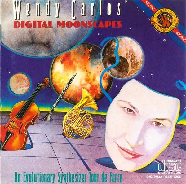 Wendy Carlos : Wendy Carlos' Digital Moonscapes (An Evolutionary Synthesizer Tour De Force) (CD, Album)