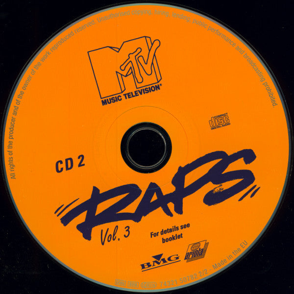 Various : MTV Raps Vol. 3 (2xCD, Comp)