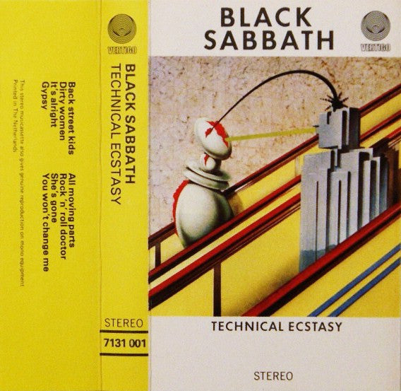 Black Sabbath : Technical Ecstasy (Cass, Album)