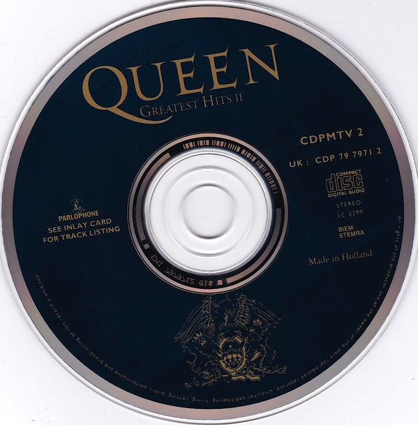 Queen : Greatest Hits II (CD, Comp, RP)