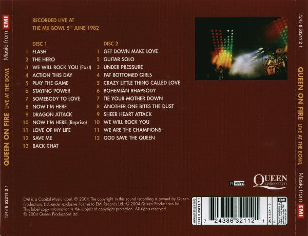 Queen : Queen On Fire (Live At The Bowl) (2xCD, Album)