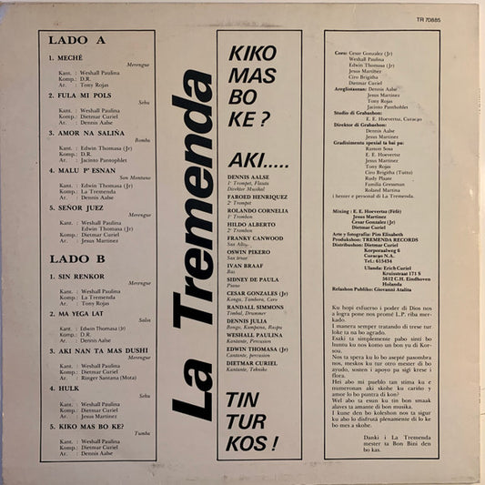 La Tremenda (2) : La Tremenda (LP)