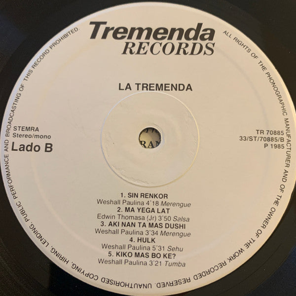 La Tremenda (2) : La Tremenda (LP)