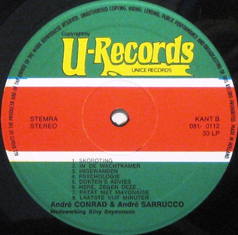 André (27) & André'tje : Wi Moe Lafoe Doro-Doro (LP)