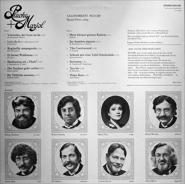 Pluche + Marjol Flore : Pluche + Marjol (LP, Album)