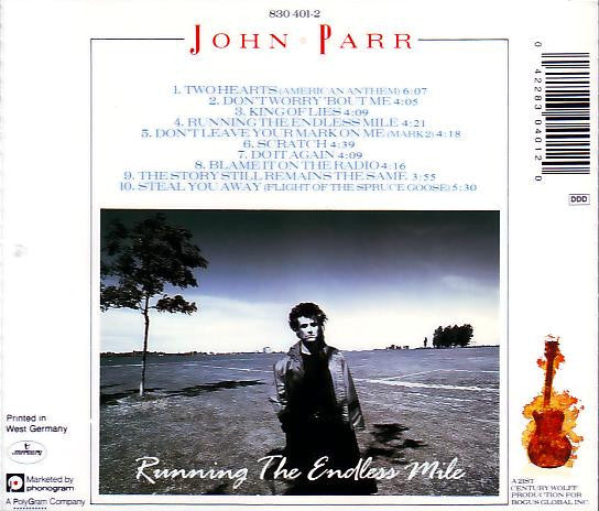 John Parr : Running The Endless Mile (CD, Album)