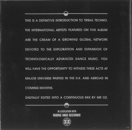 Various : World Techno Tribe (CD, Comp, Mixed)