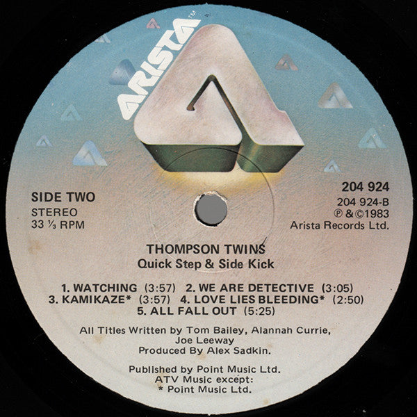 Thompson Twins : Quick Step & Side Kick (LP, Album)