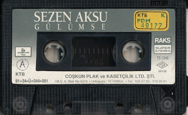 Sezen Aksu : Gülümse (Cass, Album)