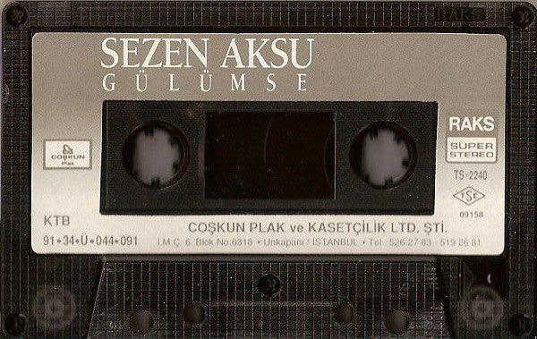 Sezen Aksu : Gülümse (Cass, Album)
