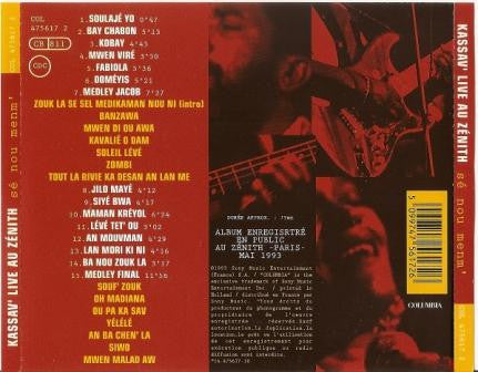 Kassav' : Live Au Zénith - Sé Nou Menm' (CD, Album)